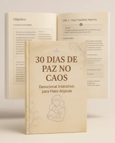 Capa do Devocional SOS: 30 Dias de Paz, Fé e Força